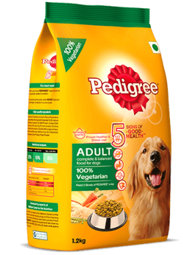 Pedigree Adult Dog Food Vegetarian (1.2kg)